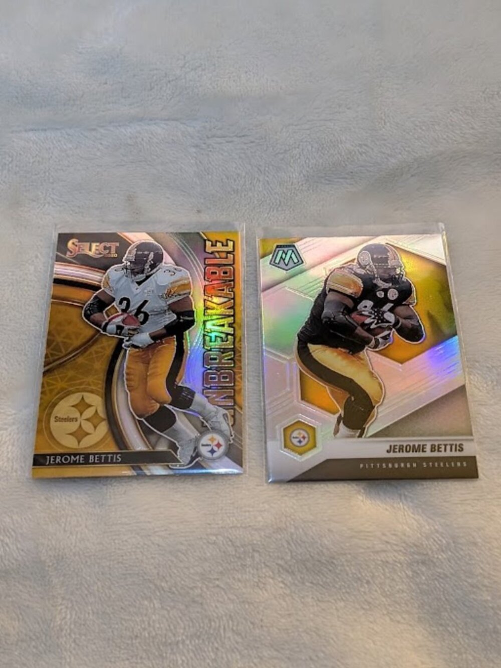 2020 & 2021 Panini JEROME BETTIS HOF Card #U12 & 168